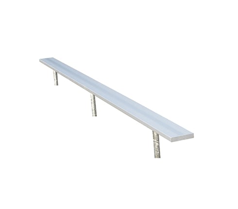 Permanent Bench Without Back (In-Ground Mount) Image