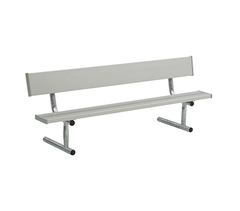 Portable Bench w Backrest BE-PG00600